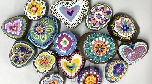 Acrylic Painting Crafts: Kindness Rocks!