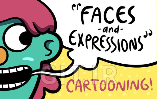 Cartooning: Drawing Faces and Expressions