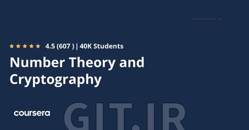 Number Theory and Cryptography