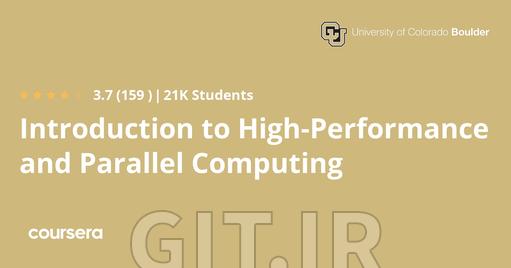 Introduction to High-Performance and Parallel Computing