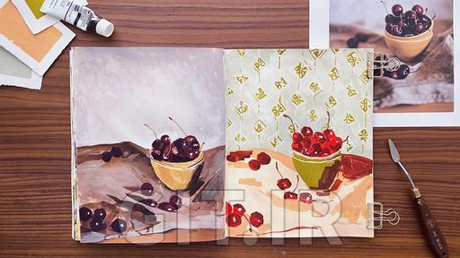 Still Lifes are Cool! Contemporary & Traditional Art in Acryla Gouache