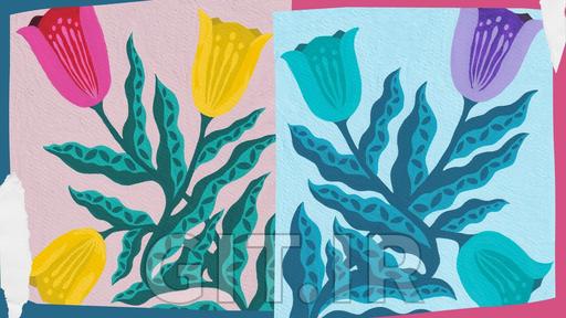 Paint Warm Colors & Cool Colors in Gouache