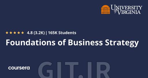 Foundations of Business Strategy