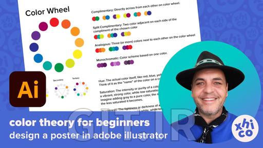 Design a Color Theory Poster in Adobe Illustrator - Color & Design for Beginners