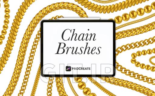 Learn To Create Dual Colour Chain Brush In Procreate