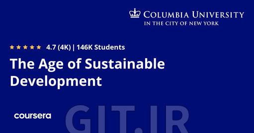 The Age of Sustainable Development