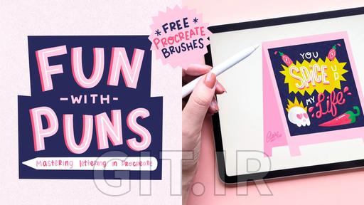 Fun with Puns: Mastering Lettering in Procreate - Spice Edition