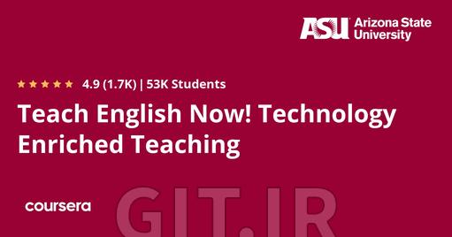 Teach English Now! Technology Enriched Teaching