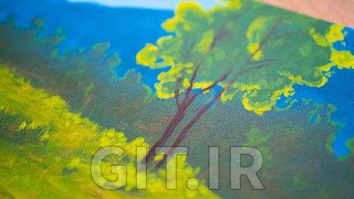 Creating Stunning Backlight Landscapes Acrylic painting effortless