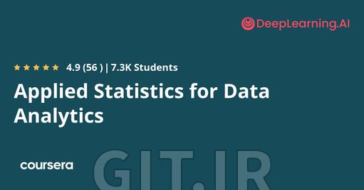 Applied Statistics for Data Analytics