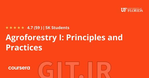 Agroforestry I: Principles and Practices