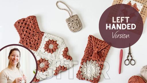 LEFT HANDED Version: The Granny Squares Crochet Masterclass