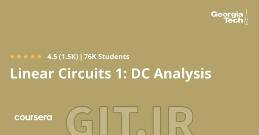 Linear Circuits 1: DC Analysis