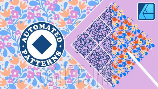 Surface Pattern Design: Automated Diamond Repeat in Affinity Designer