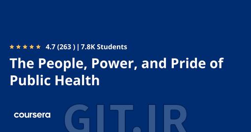 The People, Power, and Pride of Public Health