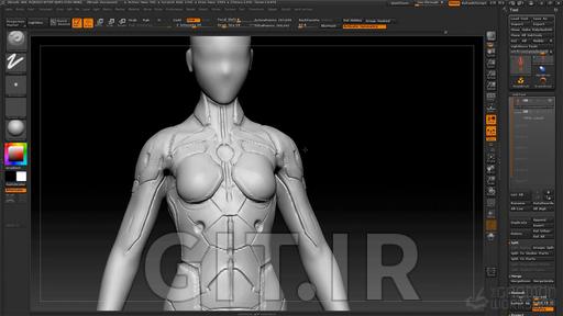 Sci-Fi Costume Design in ZBrush