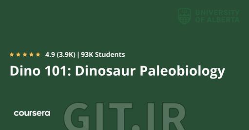 Dino 101: Dinosaur Paleobiology