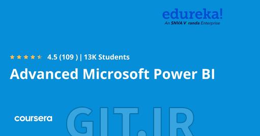 Advanced Microsoft Power BI