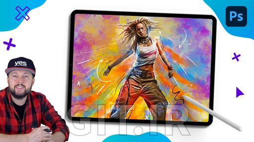 Photoshop Workflows - Mixed Media