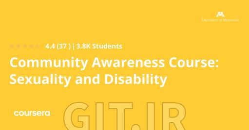 Community Awareness Course: Sexuality and Disability