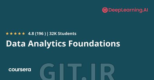 Data Analytics Foundations