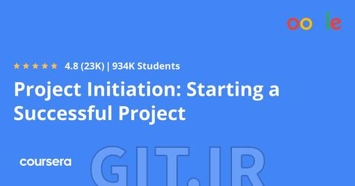 Project Initiation: Starting a Successful Project