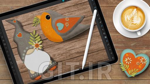 Flat to Fabulous Vectors in Affinity Designer | 4 Texture Methods to Create Realistic Illustrations