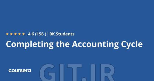 Completing the Accounting Cycle