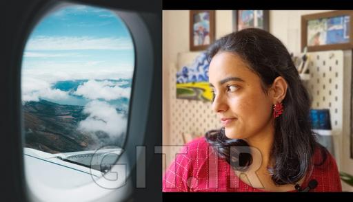 Sky-High Gouache Magic: Painting 7 Views from an Airplane