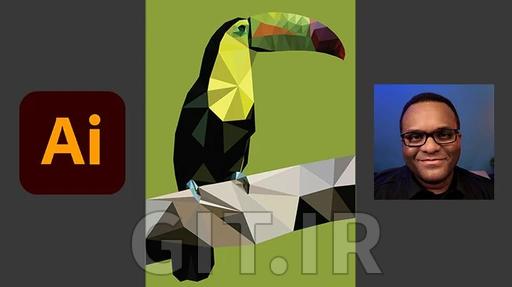 Low Poly Vector Illustration in Adobe Illustrator for Beginners