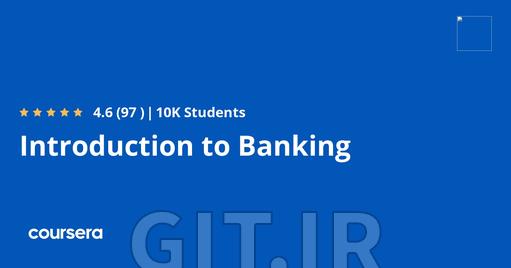 Introduction to Banking