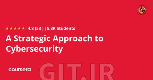 A Strategic Approach to Cybersecurity