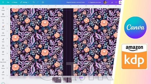 Self-Publish with Canva & Amazon KDP: Repurpose Your Repeat Pattern into a Journal