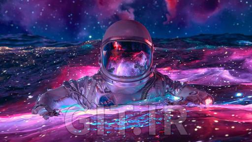 Astronaut Animation: Motion Graphics & Rendering in Cinema 4D & Redshift