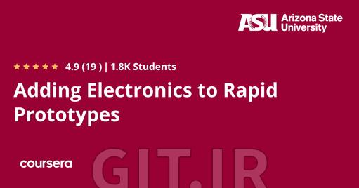 Adding Electronics to Rapid Prototypes