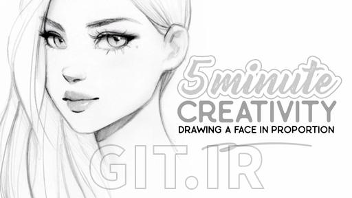 5 Minute Creativity: Drawing a Face in Proportion