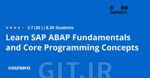 Learn SAP ABAP Fundamentals and Core Programming Concepts