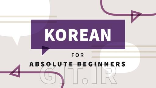 Korean for Absolute Beginners