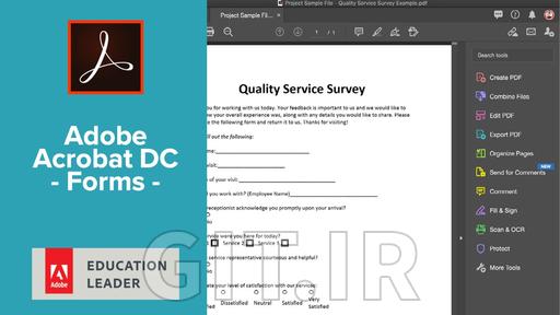 Adobe In An Hour: Adobe Acrobat DC - Forms