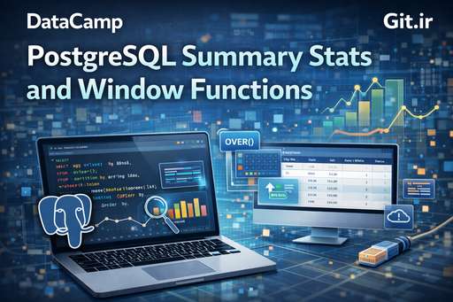 PostgreSQL Summary Stats and Window Functions