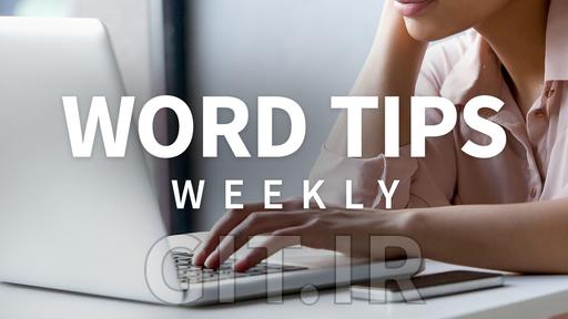 The Best of Word Tips Weekly