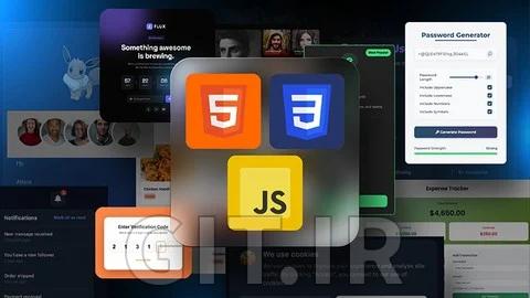 100 Days of HTML, CSS and JavaScript - Build 100 Projects