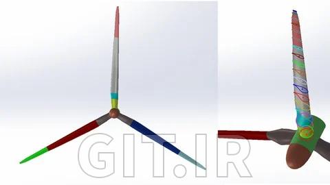 5 MW NREL Wind Turbine CAD modeling
