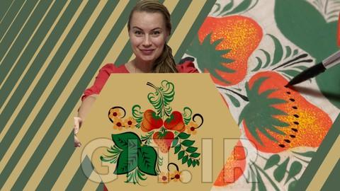 BERRIES: Easy Decorative Brush Painting With Acrylic