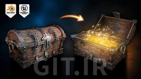 Blender to UE5: Stylized Interactive Pirate Chest
