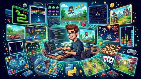 Build 20 Pro Level Games in Python with Pygame