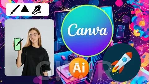 Canva Bootcamp: Basics to Pro Plus AI and 8 Real Projects