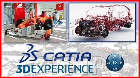 Catia 3DEXPERIENCE (Catia V6) Electrical 3D Harness Design