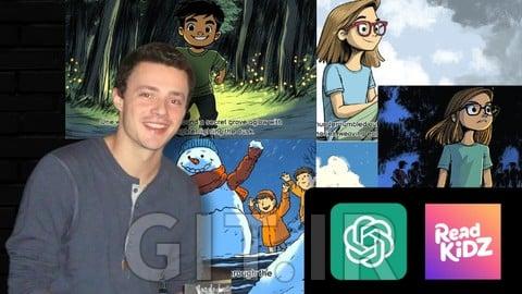 Children Book in under 40 minutes using ChatGPT & ReadKidz