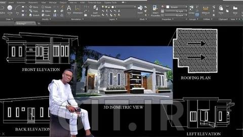 Complete 2D And 3D Working Drawing AutoCAD & Sketchup pro.